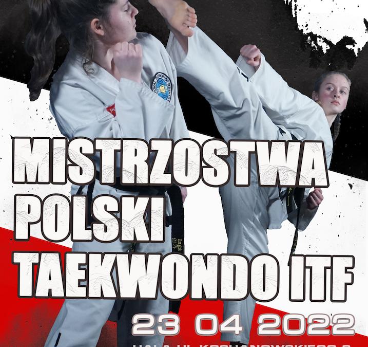 plakat mistrzostw polski taekwondo